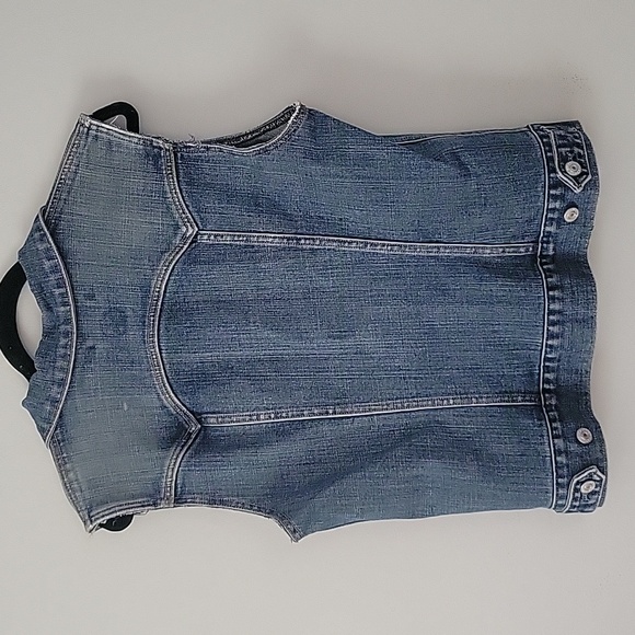 2/$15 Cut-off Denim Vest - Picture 5 of 5